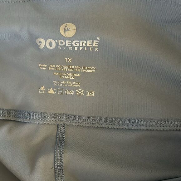 90 degree by Reflex LEGGING, Flint Stone, Size 1X, NWT - Picture 7 of 8